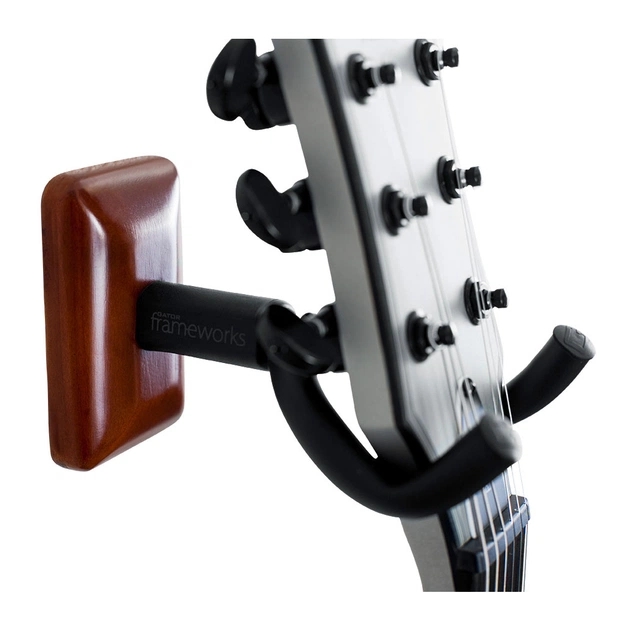 Тримач для гітари Gator Frameworks Wall Mount Guitar Hanger Mahogany (GFW-GTR-HNGRMHG) - picture 2
