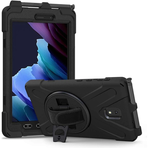 Чехол для планшета BeCover Heavy Duty Case Samsung Galaxy Tab Active 3 SM-T570/SM-T575/SM-T577 8" Black (710047) - изображение 1