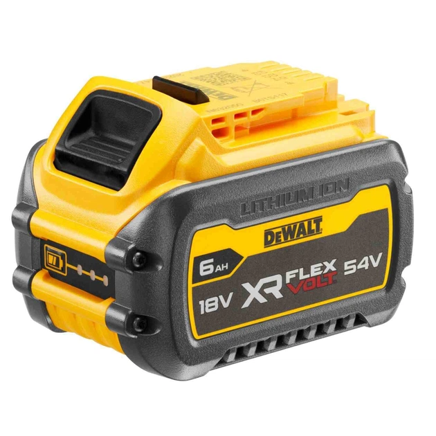 Акумулятор до електроінструменту DeWALT 18V/54V, 6Ah/2Ah, час заряджання 60 хв, вага 1.06 кг (DCB546_N473851) - picture 1