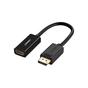Перехідник Display Port M to HDMI F 4K30Hz black Ugreen (40363) - зменшене зображення 1