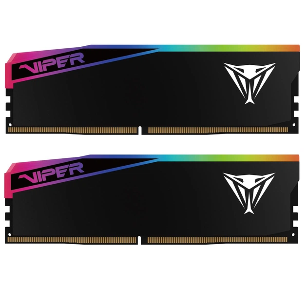 Модуль пам'яті для комп'ютера DDR5 32GB (2x16GB) 6000 MHz Viper Elite 5 Ultra RGB Patriot (VEUR532G6028K) - зображення 1