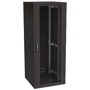 Шафа напольна Conteg 42U iSEVEN 19" 600x800 RAL9005 (RI7-42-60/80-H) зображення 1