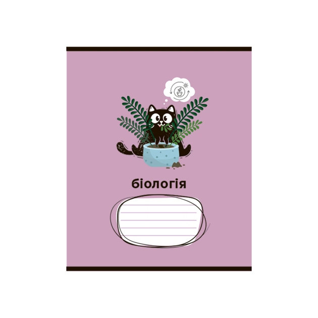 Зошит ZiBi набір учнівських CRAZY CAT 48 аркушів клітинка 10 штук, 8 предметів (ZB.1703-99) - picture 5