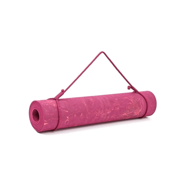 Килимок для йоги Adidas Camo Yoga Mat Уні 173 х 61 х 0,5 см Фіолетовий (ADYG-10500PK) - зображення 3