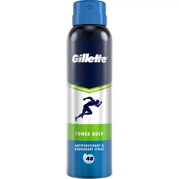 Антиперспірант Gillette Power Rush 150мл (8001841198378) - зображення 1