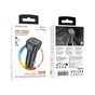 Зарядний пристрій BOROFONE 1xUSB-C PD30W + 1xUSB QC3.0 car adapter black (6941991110818) - зменшене зображення 7
