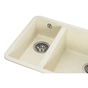 Мийка кухонна GRANADO Under top DOUBLE ivory (gr3404) - зменшене зображення 5