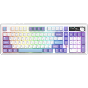 Клавіатура бездротова Ajazz AK980 V2 Maillard Switch White (AK980-V2-M-PWB) зображення 1