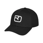 Кепка Ortovox Logo Flex Cap black raven - 58 - чорний (025.001.0833) - зменшене зображення 1