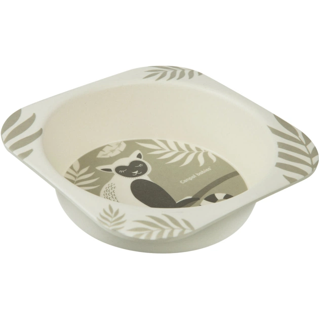 Набір дитячого посуду Canpol babies Lemur бамбуковий 5 предмети (9/214) - picture 3