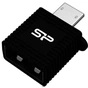 USB флеш накопичувач Silicon Power 8GB Touch T01 MOBILE USB 2.0/MicroUSB (SP008GBUF2TM1V1K) - зменшене зображення 3