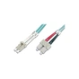 Оптичний патчкорд Digitus LC/UPC-SC/UPC, 50/125, OM3, duplex, 5m (DK-2532-05/3) - зменшене зображення 1