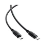Дата кабель USB-C to USB-C 1.2m 60W TPU black Acefast (6974316283805) - уменьшенное изображение 2