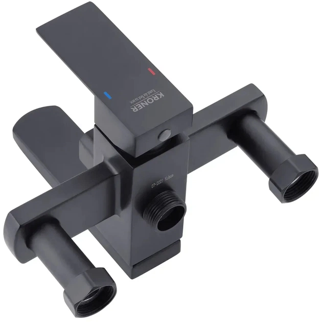 Душевой гарнитур Kroner Edelstahl Kubus-SCH063 + змішувач Edelstahl Kubus-SCH010 + змішувач Edelstahl Kubus-SCH052 (CVS30184) - изображение 3