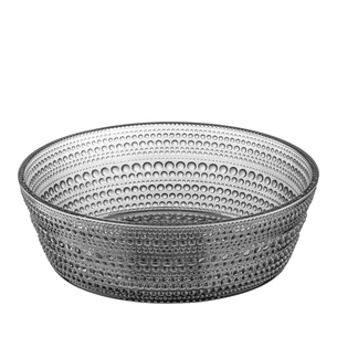 Салатник Ardesto Verbena 18см, скло, сірий (AR5035) зображення 1