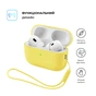 Чехол для наушников Armorstandart Silicone Case with straps For Apple AirPods Pro 3 Yellow (ARM91288) - уменьшенное изображение 2