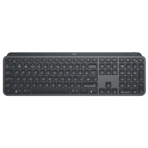 Клавіатура Logitech MX Keys Advanced for Business Wireless Illuminated UA Graphite (920-010251) зображення 1