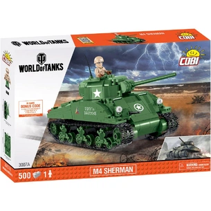 Конструктор Cobi World Of Tanks Шерман Файрфлай 500 деталей (COBI-3007A) зображення 1