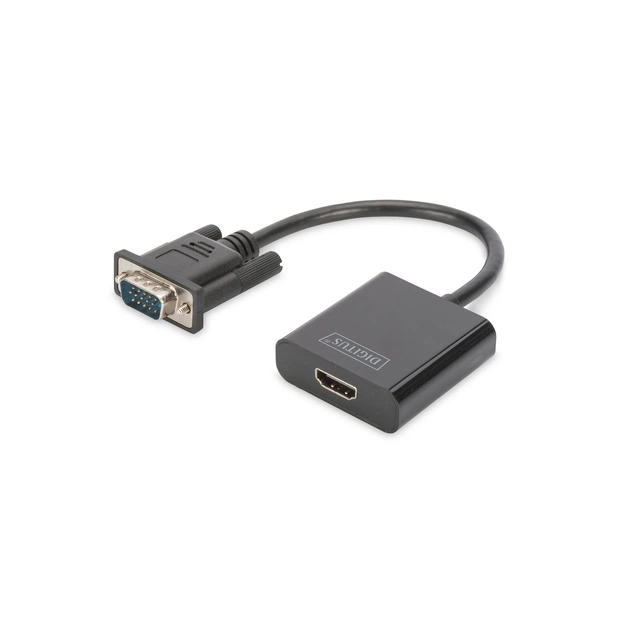Переходник VGA to HDMI (M/F), Full HD Digitus (DA-70473) - изображение 1
