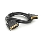 Кабель мультимедійний DVI M to DVI M 1.5m 24+1pin black Merlion (YT-DVI(M)/(M)NY-1.5mB) - зменшене зображення 2
