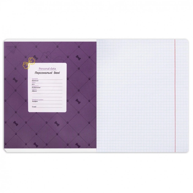 Зошит Yes Luxure doggy А5 24 аркушів клітинка (767539) - picture 9