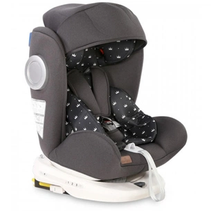 Автокрісло Bertoni/Lorelli Lusso Sps Isofix 0-36 кг Black Crowns зображення 1