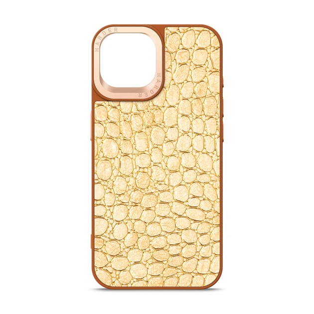 Чохол до мобільного телефона Harder Crocosaur Apple iPhone 15 Beige (ARM76697) - зображення 1