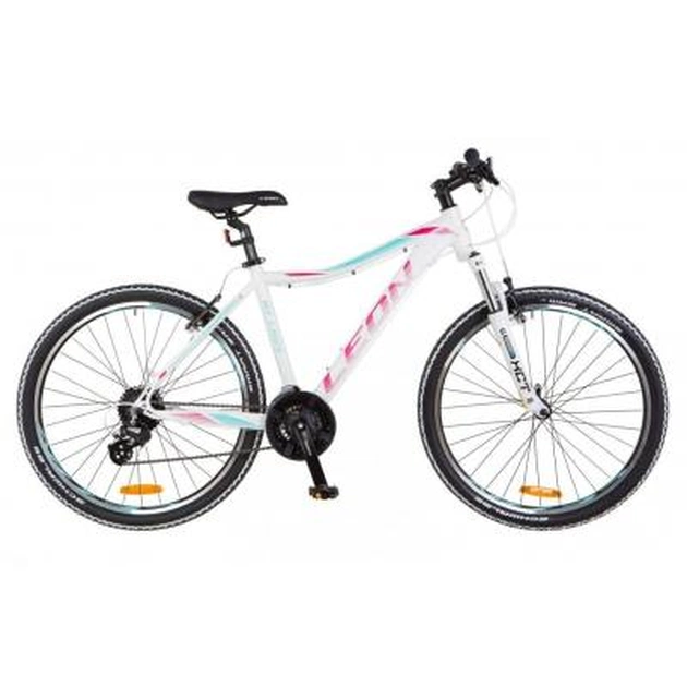 Велосипед Leon 26" HT-LADY 2018 AM 14G Vbr рама-18" Al біло-малиновий (OPS-LN-26-034) - изображение 1