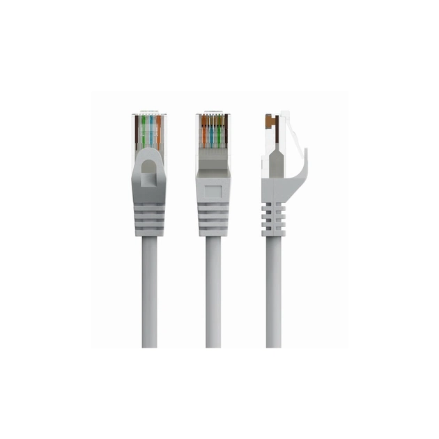 Патч-корд Cablexpert 1.5м UTP cat 6 CCA grey (PP6U-1.5M) - зображення 1