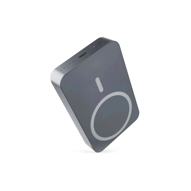 Батарея універсальна EMOS 10000mAh WI1046, 20W, Wireless, grey (B0551GY) - picture 3