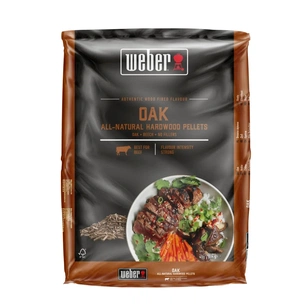 Пелети Weber Деревні дуб FSC Oak 8 кг (3401053) зображення 1