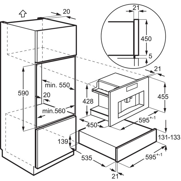 Кофемашина Electrolux EBC85X - изображение 12