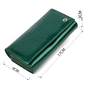 Гаманець ST Leather З натуральної шкіри Зелений (19424) - зменшене зображення 3