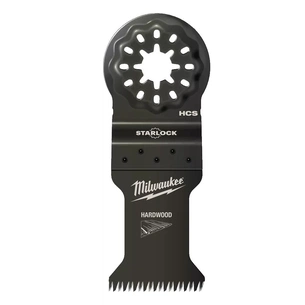 Полотно Milwaukee для реноватора STARLOCK, 35 x 42 мм/3С, деревина (48906017) зображення 1