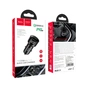 Зарядное устройство HOCO 1xUSB-C PD20W + 1xUSB QC3.0 car adapter Z42 black (6931474742544) - уменьшенное изображение 5