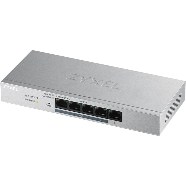 Коммутатор сетевой ZyXel GS1200-5HPV2-EU0101F - изображение 1