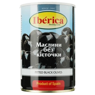 Овочева консервація Iberica Маслини великі без кісточки 420 г (8436024290592) picture 1