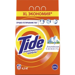 Пральний порошок Tide Альпійська свіжість 4.5 кг (5410076228171) зображення 1