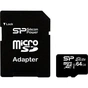 Карта пам'яті Silicon Power 64GB microSDXC Class 10 UHS-ISDR (SP064GBSTXBU1V10SP) - зменшене зображення 1