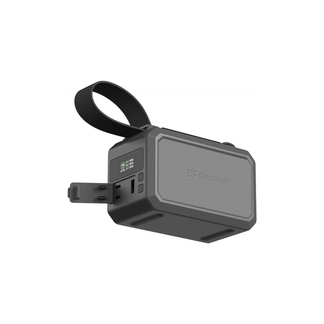 Батарея універсальна Sandberg 40000mAh Survivor 100W, IPX4 Water resist, LED Torch, Pass-Through Charging (421-14) - зображення 1