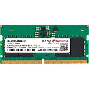 Модуль пам'яті для ноутбука SoDIMM DDR5 8GB 4800 MHz JetRam Transcend (JM4800ASG-8G) зображення 1