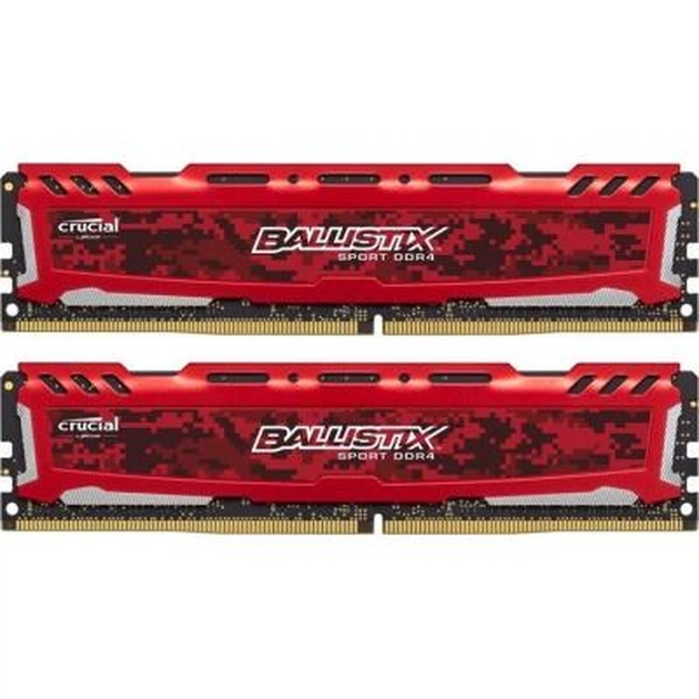 Модуль пам'яті для комп'ютера DDR4 8GB (2x4GB) 2666 MHz Ballistix Micron (BLS2C4G4D26BFSE) - изображение 1