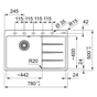 Мийка кухонна Franke 114.0630.474 - зменшене зображення 2