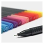 Лайнер Faber-Castell набор ручек капиллярных Grip Finepen трехгранная 0,4 мм, 5 цветов (32143) - уменьшенное изображение 3