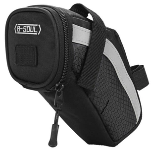 Сумка підсідельна Bravvos BC-BG166 14x13x9 cm Black (BIB-052) зображення 1