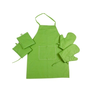 Фартух MirSon Набір 18-0130 Carolina бязь дві прихватки + дві рукавички-прихватки + фартух (2200006752738) зображення 1