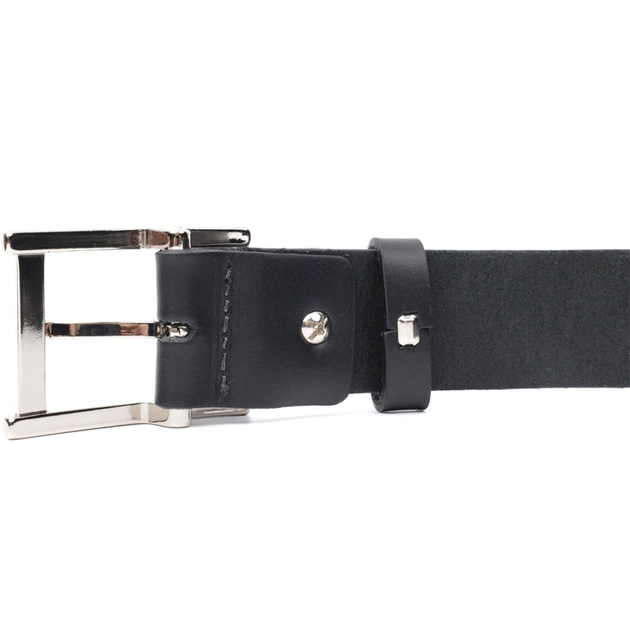 Ремінь Grande Pelle Брючний з натуральної шкіри Чорний (11689) - зображення 2