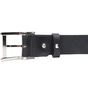 Ремінь Grande Pelle Брючний з натуральної шкіри Чорний (11689) - зменшене зображення 2