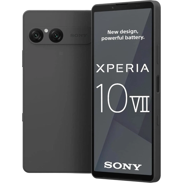 Мобільний телефон Sony Xperia 10 VII 5G 8/128Gb Charcoal Black (4589771651773) - зображення 1