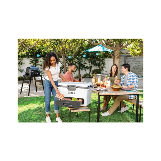 Термобокс Ninja FrostVault 47L Hard Cooler White (FB151EUWH) - зображення 8